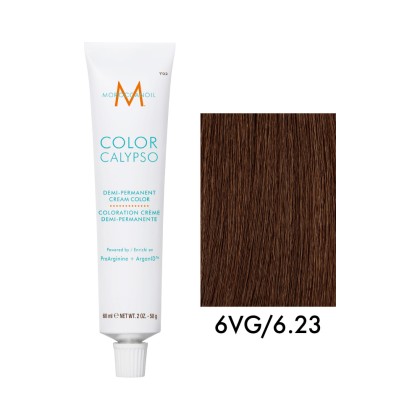 Крем-краска полуперманентная Moroccanoil COLOR CALYPSO, тон 6.23/6VG, 60 мл, новинка