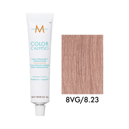 Крем-краска полуперманентная Moroccanoil COLOR CALYPSO, тон 8.23/8VG, 60 мл, новинка