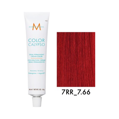 Крем-краска полуперманентная Moroccanoil COLOR CALYPSO, тон 7.66/7RR, 60 мл, новинка