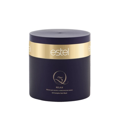 Маска для восстановления волос Estel Professional Q3 Relax, с комплексом масел, 300 мл