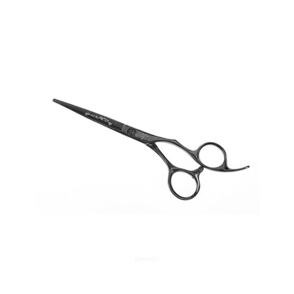 Ножницы парикмахерские TAKARA , Черные, прямые, 5.5 (MC40155)