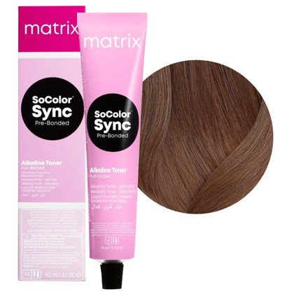 Краска для волос Matrix SoColor Sync Pre-Bonded 7M, 90 мл