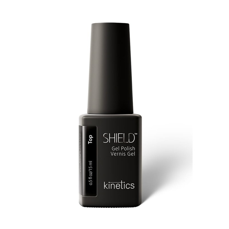 Топ для гель лака KINETICS SHIELD Classic Tack Free Top Coat, без липкого слоя, 15 мл купить в интернет-магазине РУ БЬЮТИ с доставкой или самовывозом